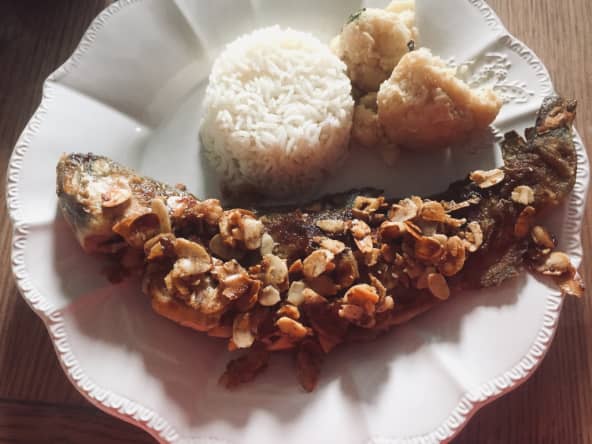 Truite aux amandes