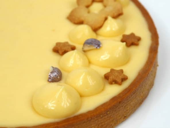 Tarte citron praliné noisette