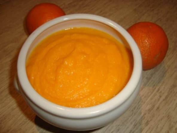 Velouté de carottes à l'orange