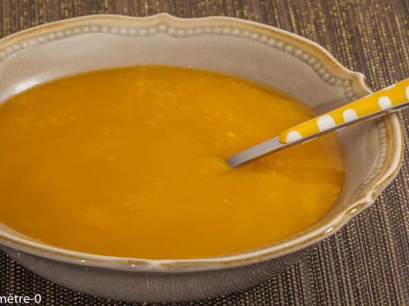 Soupe de courge butternut aux topinambours