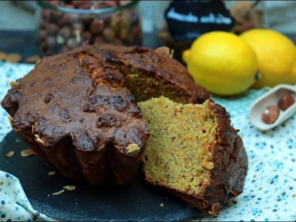 Carrot cake aux noisettes et amandes