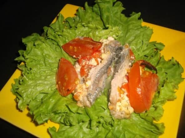 Sardines farcies