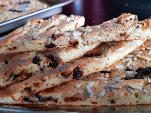 Bâtonnets de cake à la Provençale