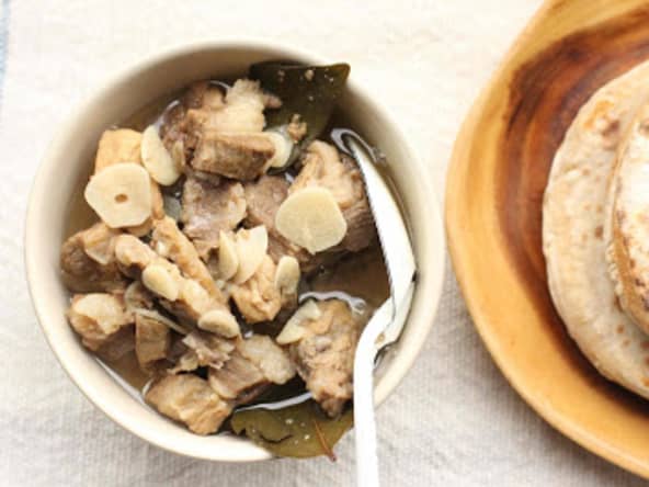 Porc au vinaigre et à l'ail comme à Madère