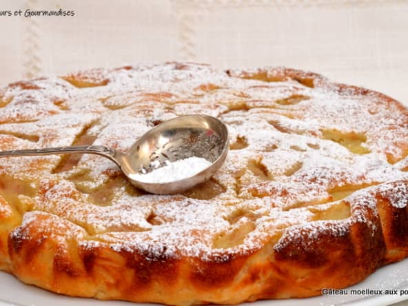 Gâteau moelleux aux poires