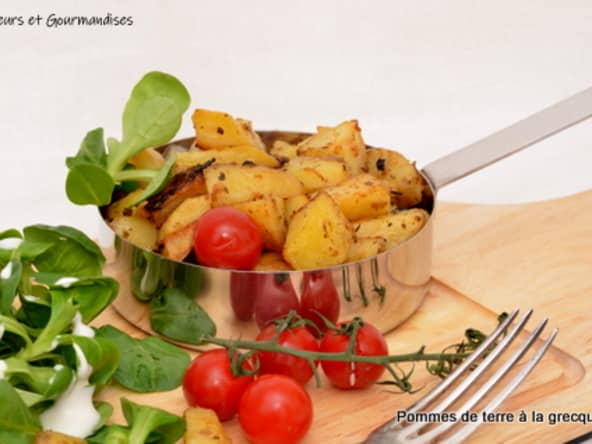 Pommes de terre rôties à la grecque
