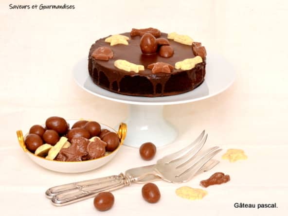 Gâteau pascal tout chocolat