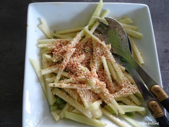 Salade de chou rave