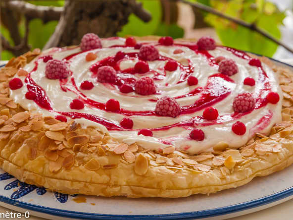 Feuilleté au mascarpone et fruits rouges