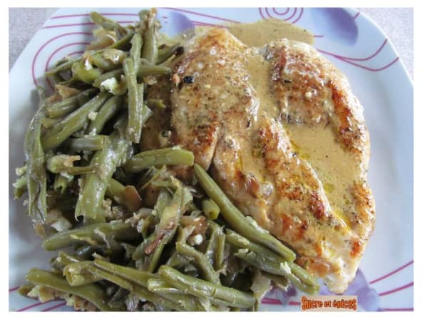 Blancs de poulets grillés