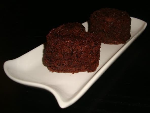 Mini moelleux chocolat et courgette