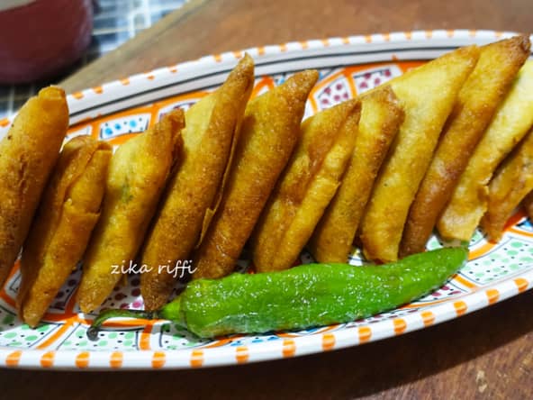Boureks poulet fromage