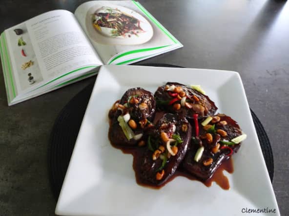 Aubergines sauce teriyaki