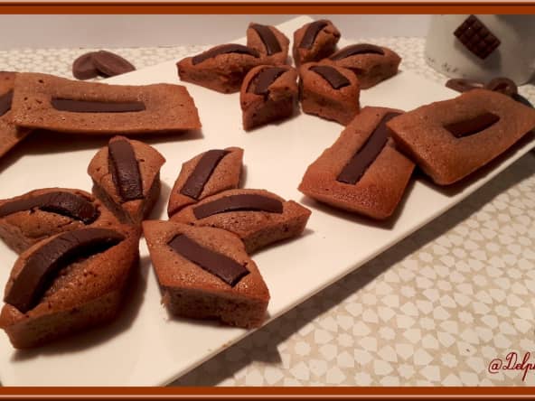 Financiers au chocolat