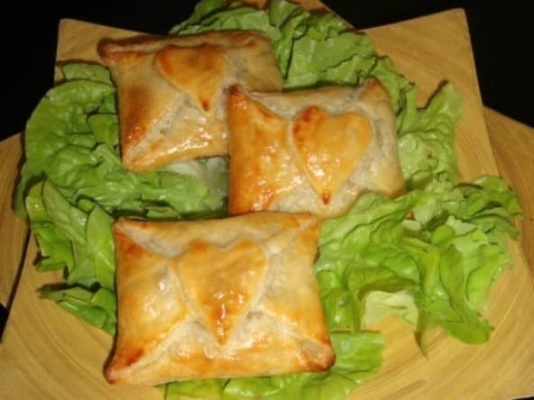 Feuilleté à l'oignon et à la viande hachée