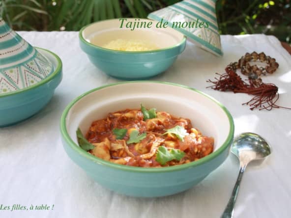 Tajine de moules à la chermoula