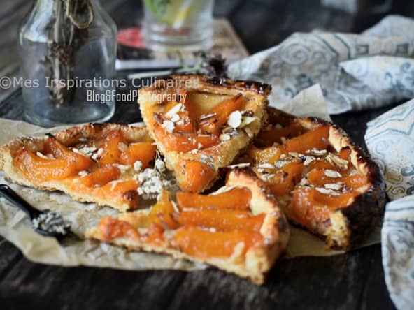 Tarte fine aux abricots