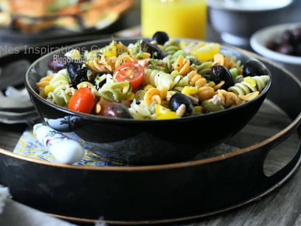 Salade de pâtes au thon