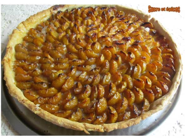 Tarte aux mirabelles