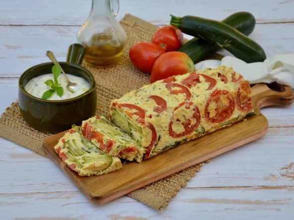 Terrine de courgettes au basilic