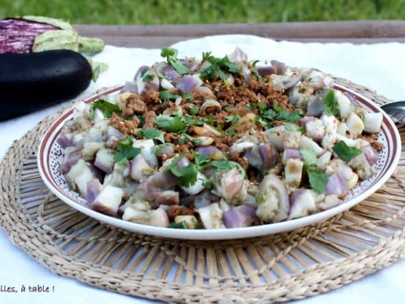 Porc sauté aux aubergines