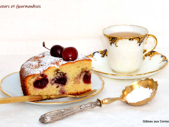 Gâteau aux cerises