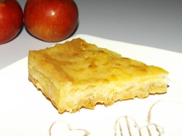 Gâteau aux pommes léger et sans balance