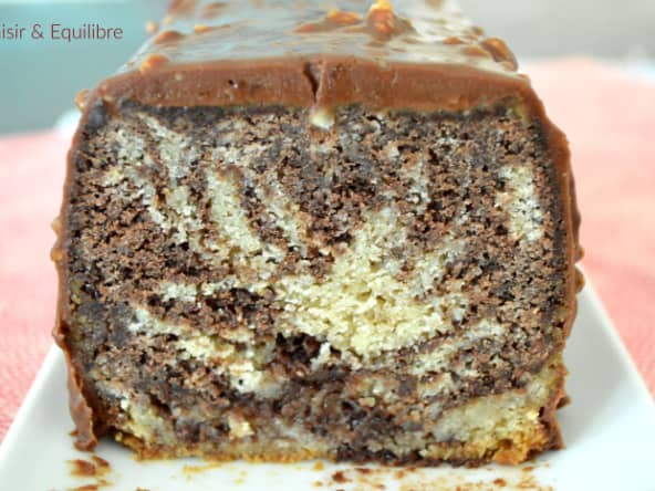 Cake marbré d'après une recette du Chef Pâtissier François Perret