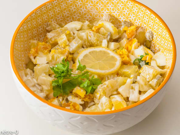 Salade aux œufs