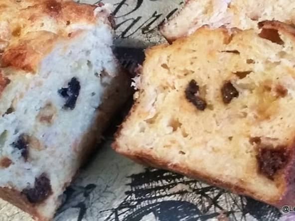 Cake aux thon, carotte et tomates séchées