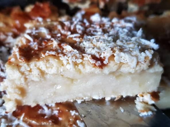 Karantica, flan salé Algérien à la farine de pois chiches 