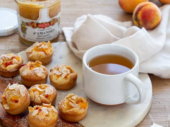 Financiers à la crème d'amandes