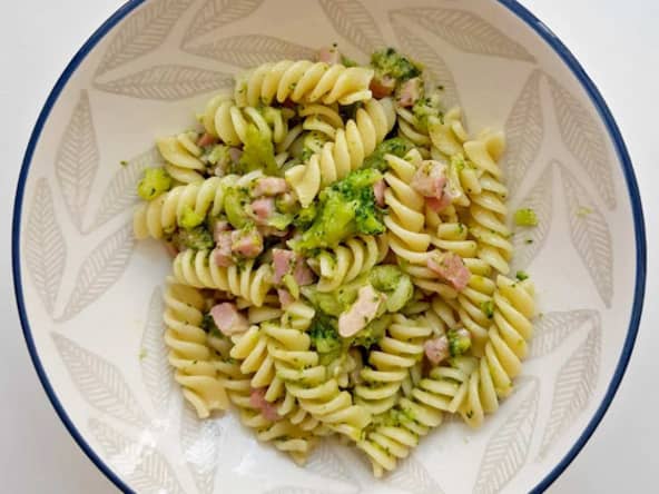 Pâtes aux brocolis et pancetta