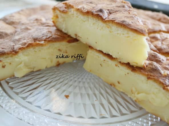 Gâteau magique à la vanille