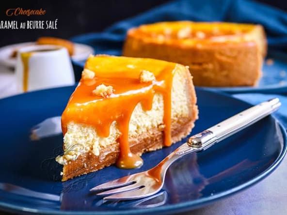 Cheesecake au caramel au beurre salé