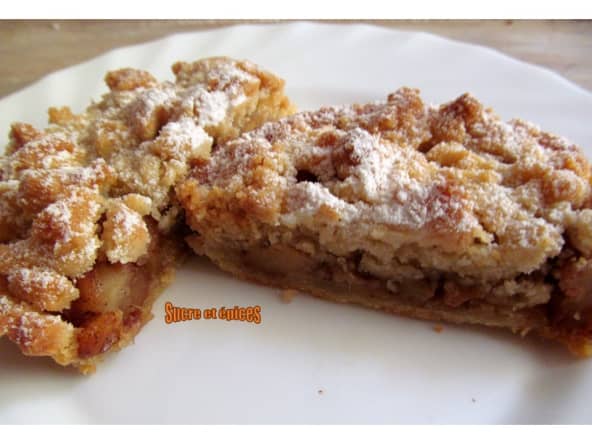 Tartelettes aux pommes et crumble
