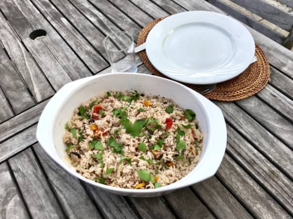 Riz aux olives