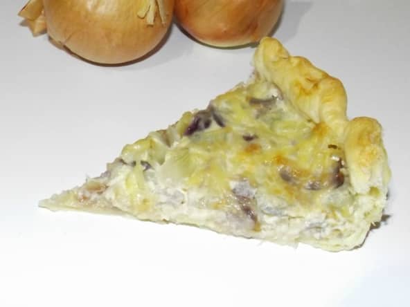 Tarte aux 3 oignons