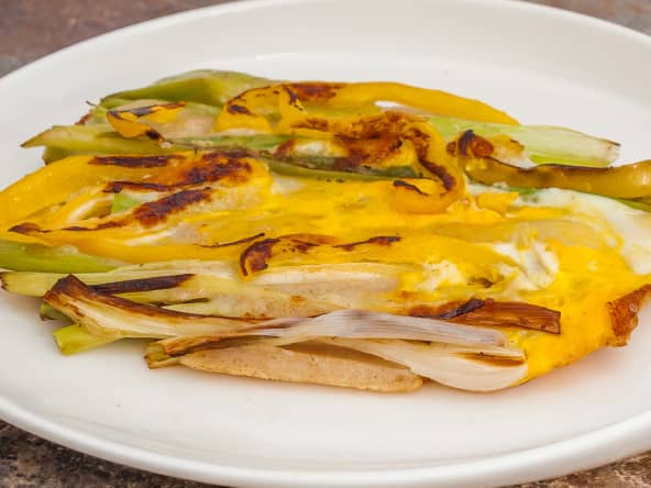 Pajeon coréennes aux légumes