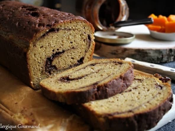 Brioche roulée à la pâte à tartiner