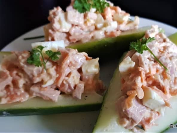 Concombres farcis