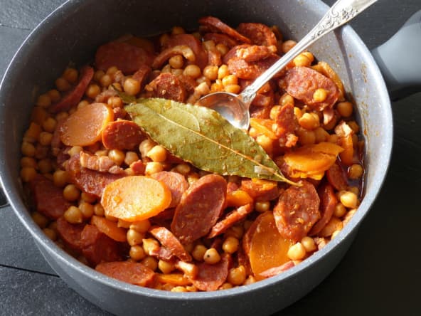 Pois chiches à la catalane
