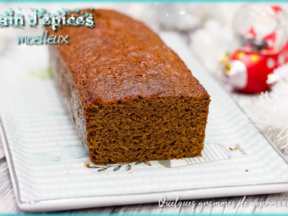 Pain d'épices moelleux
