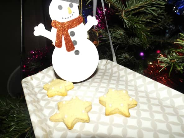 Sablés étoiles aux épices de Noël