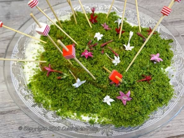 Saumon en potager