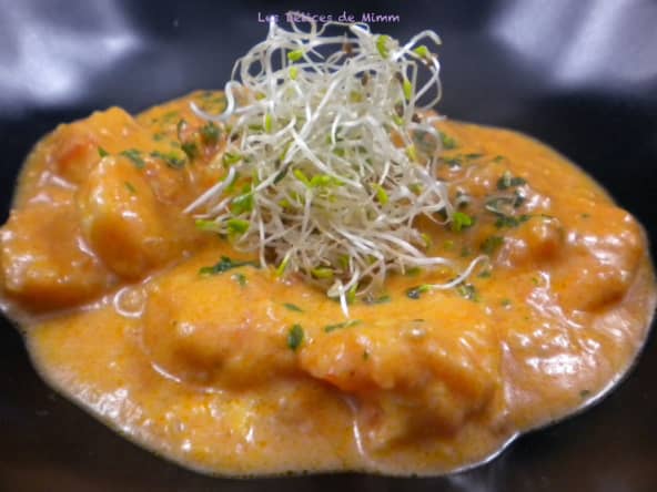 Gambas à l’armoricaine