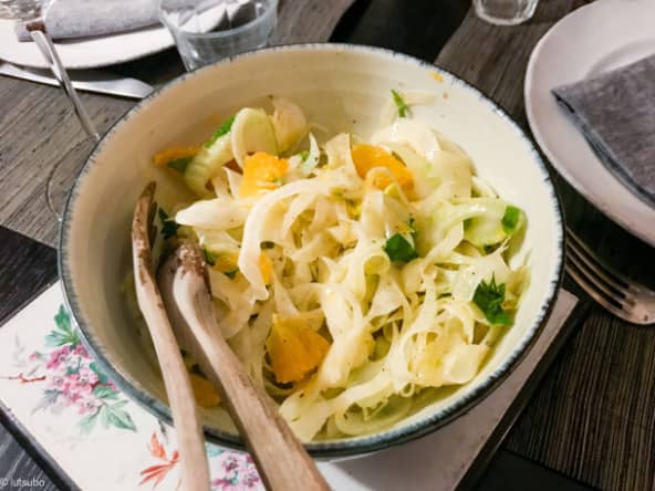 Salade de fenouil à l’orange 