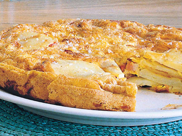 Tortilla aux pommes de terre au Thermomix