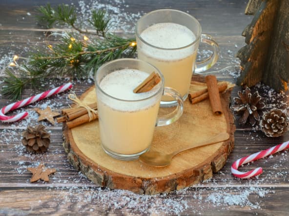 Lait de poule de noël