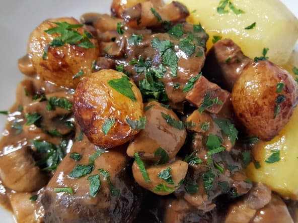 Boeuf Bourguignon gastronomique
